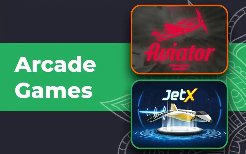 Arcade games at 9Winz casino