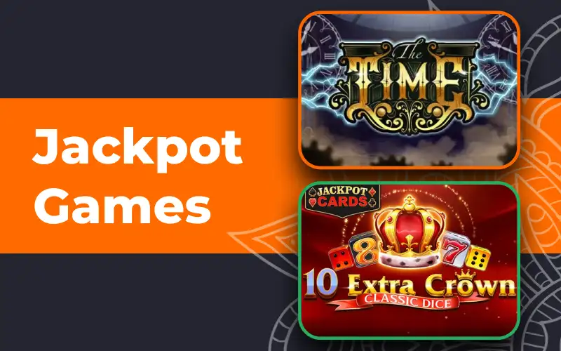 Jackpot games at 9Winz casino